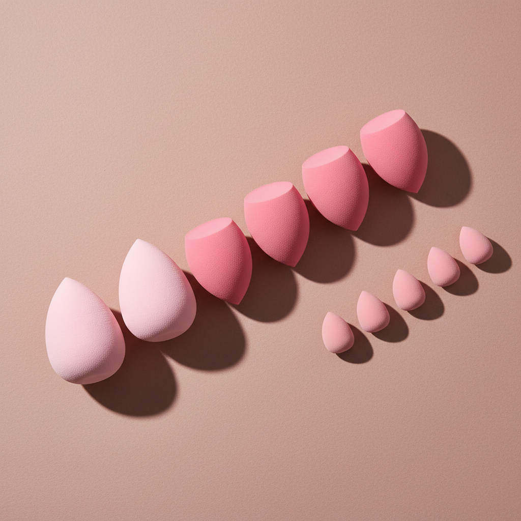 Editorial beauty sponges