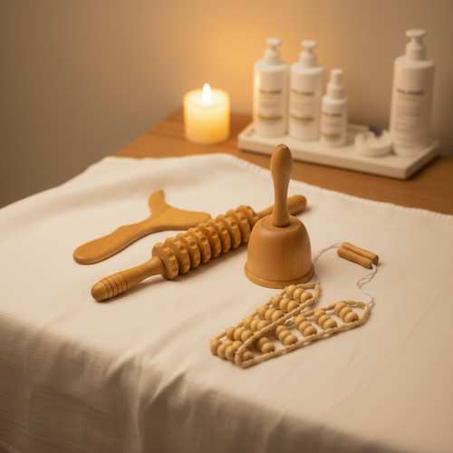 Kit maderoterapia cuadrado productos originales
